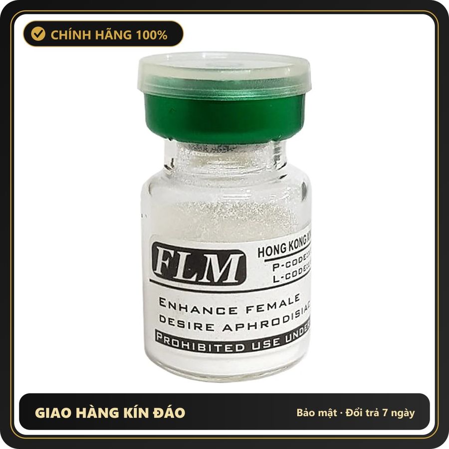 (Che Tên) Bột FLM - Sản Phẩm Hỗ Trợ Nữ - Lọ 10g - Hàng Mới Về