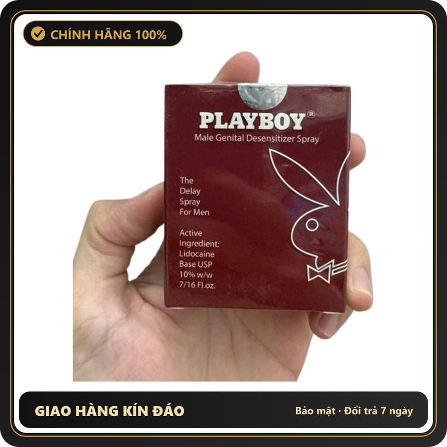(Che Tên) Xịt Thơm Cơ Thể UK PlayBoy Đỏ – 5ml Bảo Mật Tuyệt Đối