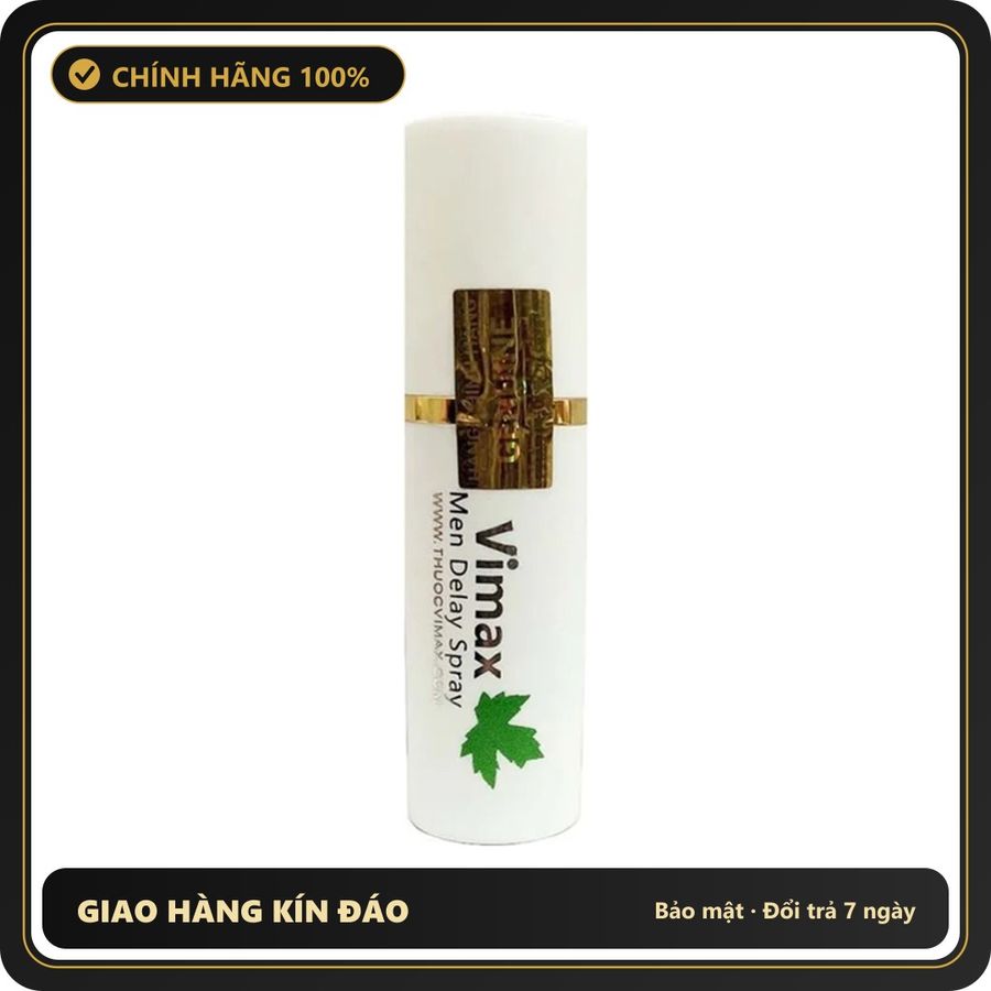 (Che Tên) Xịt Thơm Cơ Thể Canada Vimax – 15ml ( Chính Hãng ) Cao Cấp Bảo Đảm