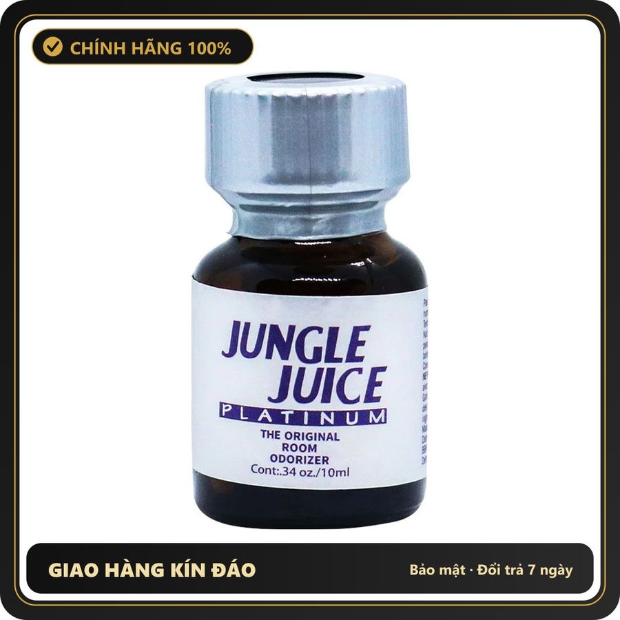 (Che Tên) Chai Hít Tăng Khoái Cảm Popper Juice Platinum 10ml 396123 Hỗ Trợ 24/7