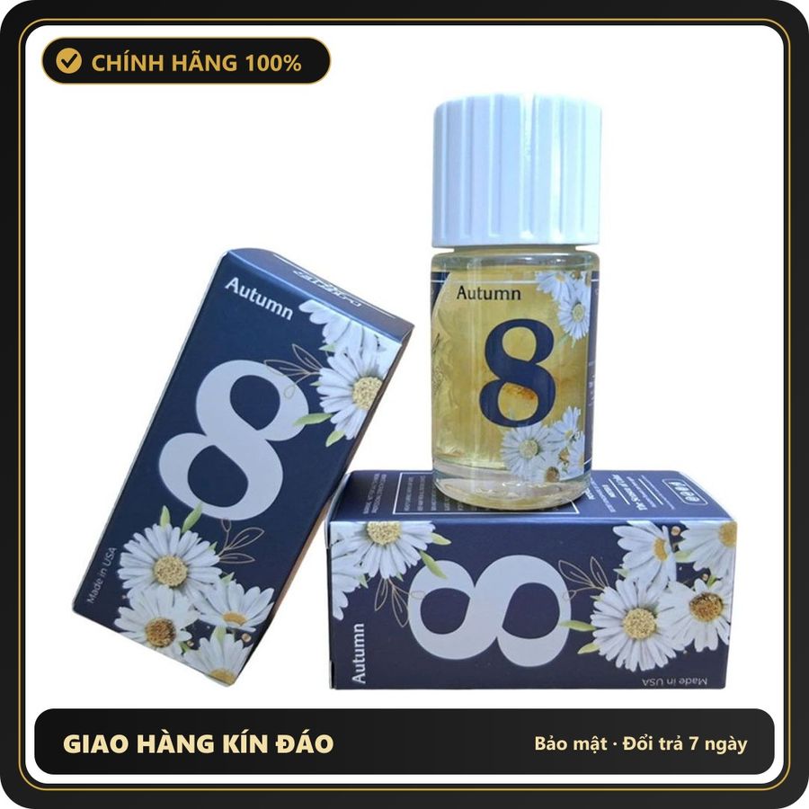 (Che Tên) Popper Autumn USA Thơm Hoa Cỏ Êm Dịu 40ml Chuẩn Auth