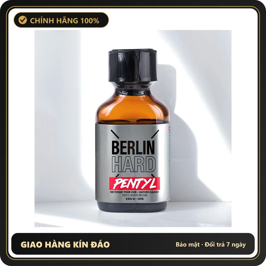 (Che Tên) Popper Berlin Hard Pentyl 24ml 402452 Giao Nhanh Toàn Quốc