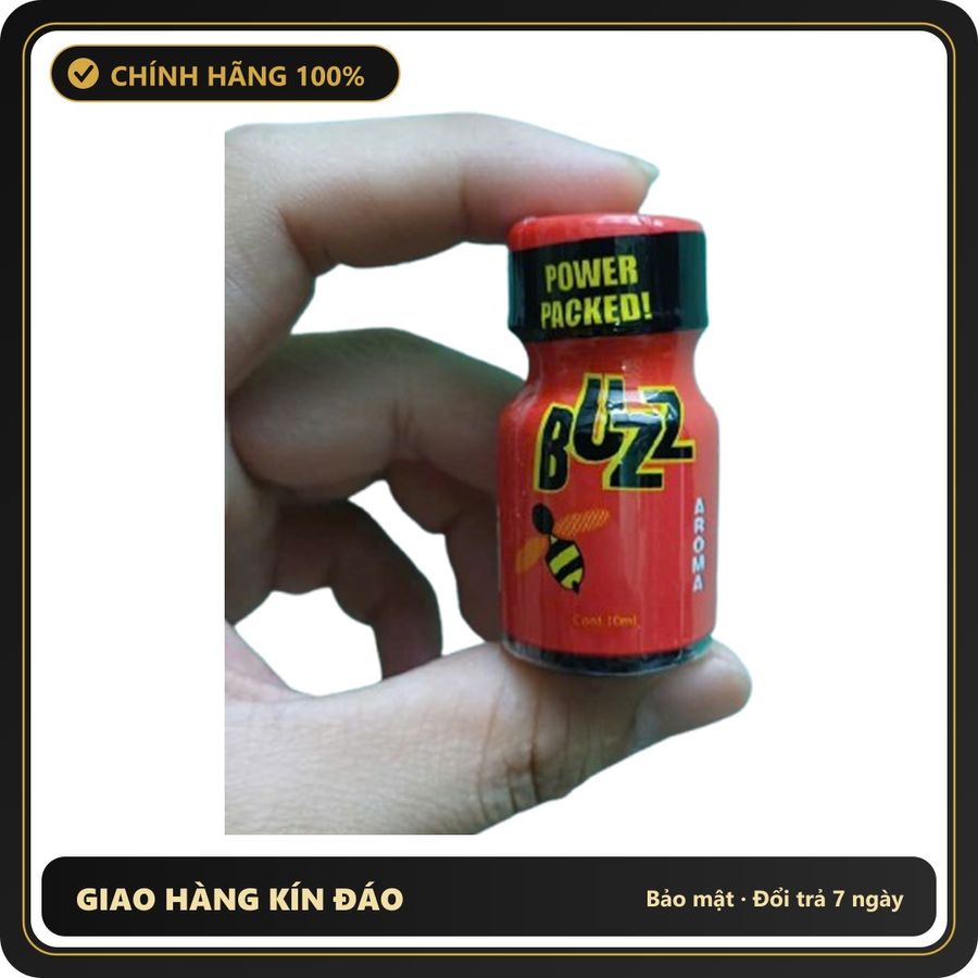 (Che Tên) Popper Buzz 10ml Chính Hãng Mỹ USA PWD Dành Cho Bot Top 403870 Chuẩn Auth