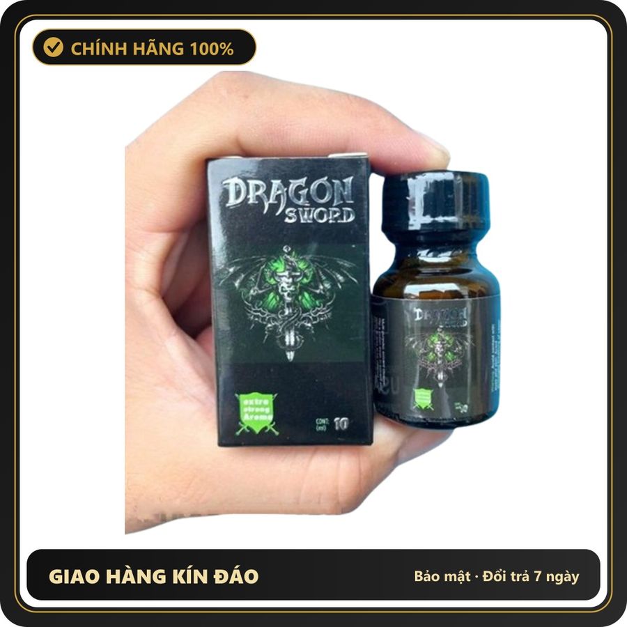(Che Tên) Popper Dragon Sword 10ml Chính Hãng 406869 Bảo Mật Tuyệt Đối