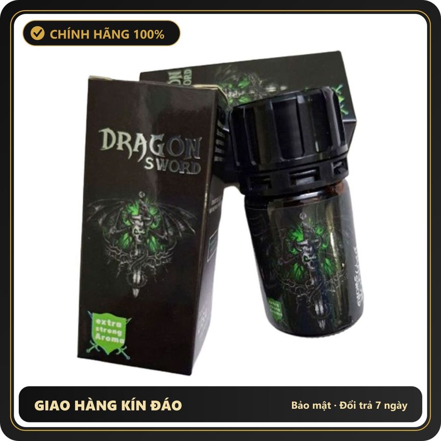 (Che Tên) Popper Dragon Sword 40ml Chính Hãng Cao Cấp Bảo Đảm