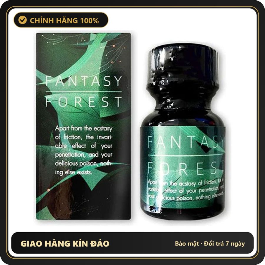 (Che Tên) Popper Fantasy Forest 10ml Mạnh Mẽ Đên Sướng Mê Hồn 408645 Hộp Trắng Kín