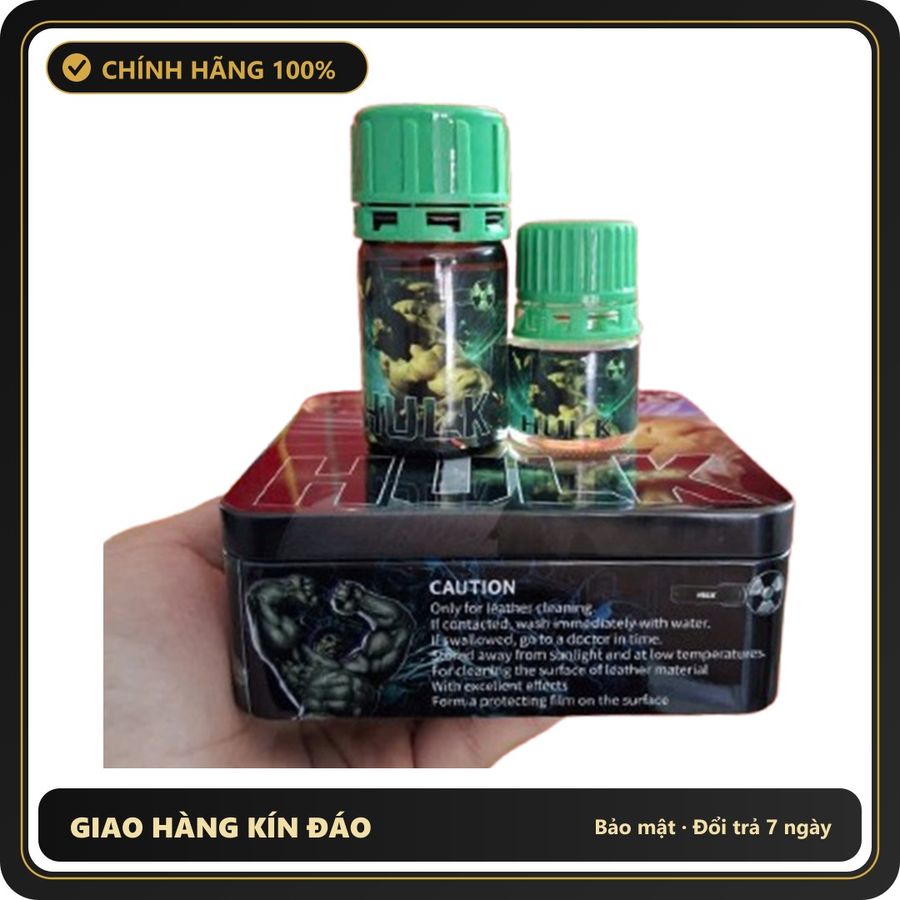 (Che Tên) Popper Hulk Xanh Chính Hãng Combo 40ml + 20ml 410298 Chuẩn Auth
