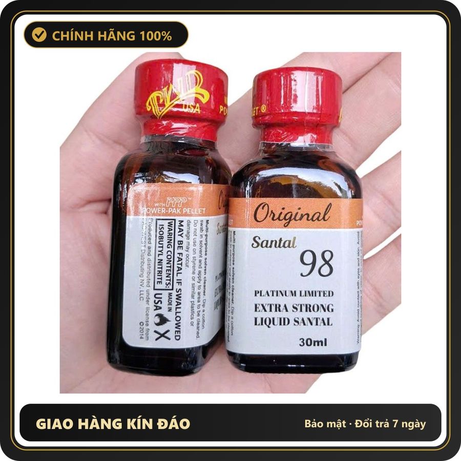 (Che Tên) Popper Original 98 30ml Cao Cấp Bảo Đảm