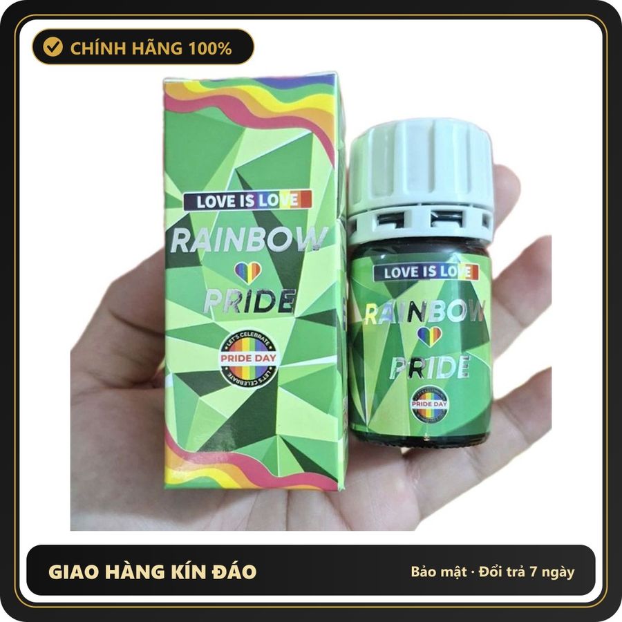 (Che Tên) Popper Rainbow Pride 40ml Dành Cho Top Bot 454541 - Hàng Mới Về