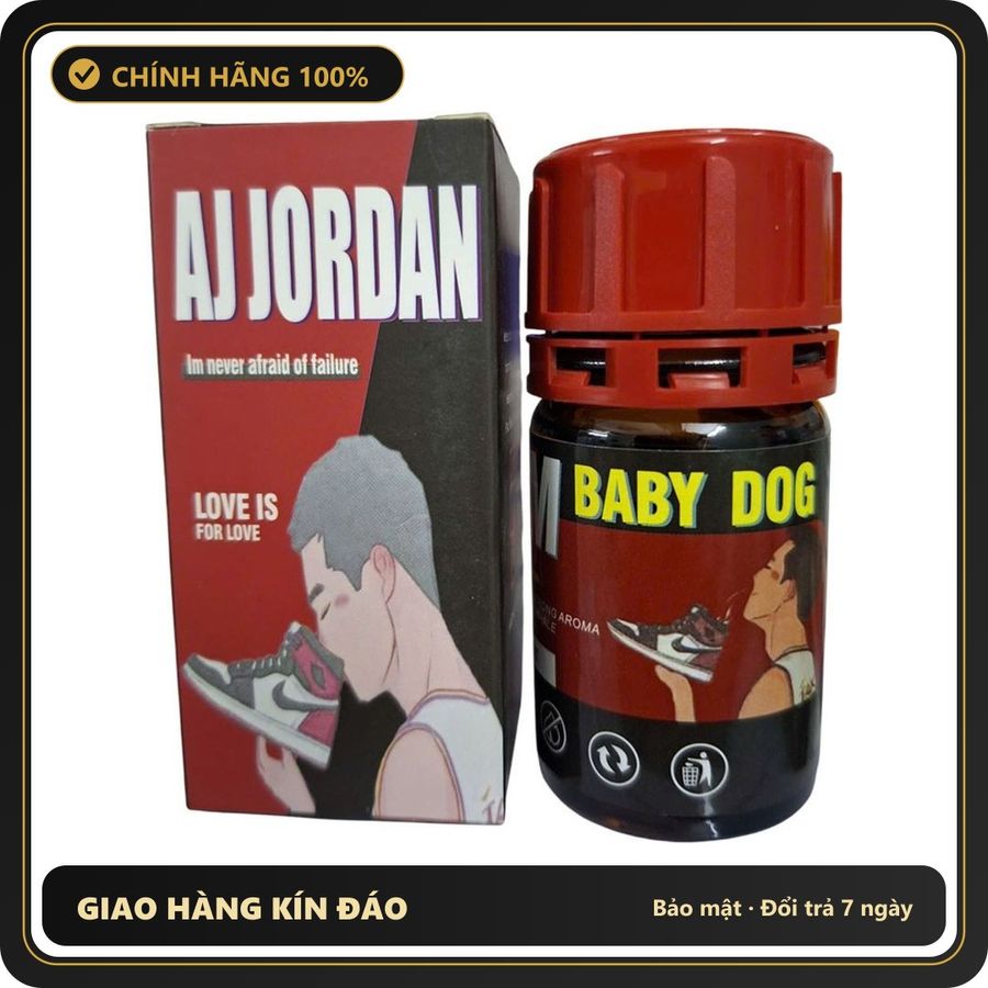 (Che Tên) Popper AJ JORDAN 40ml 458814 Hộp Trắng Kín