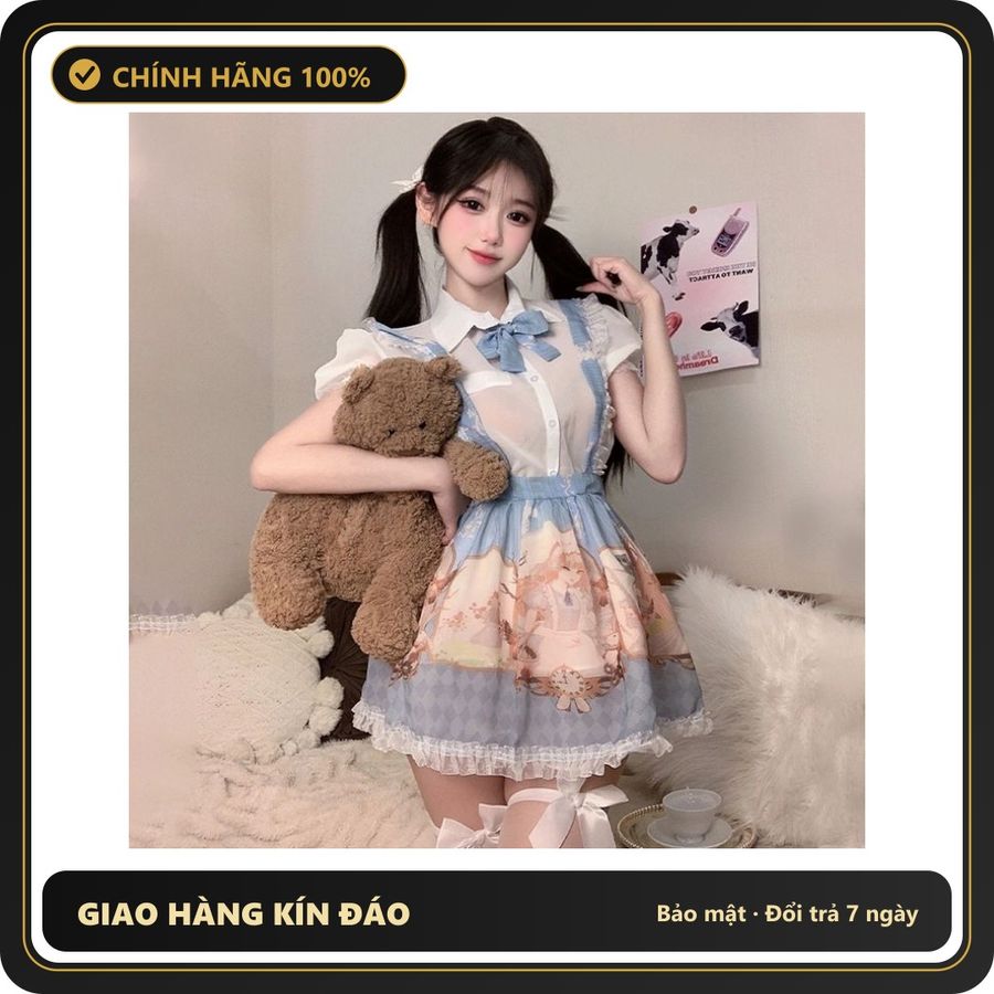 (Che Tên) Váy Cosplay Nữ Sinh Thanh Lịch - Bộ Trang Phục Hóa Trang Đẹp, Chất Liệu Thoáng Mát cho Tiệc Tùng và Sự Kiện Cosplay Cao Cấp Bảo Đảm