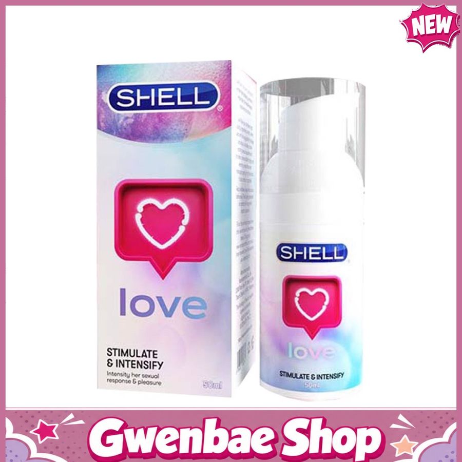 Gel tăng hưng phấn dành cho nữ Shell Love Chai 50ml - Gwen Shop Chính Hãng