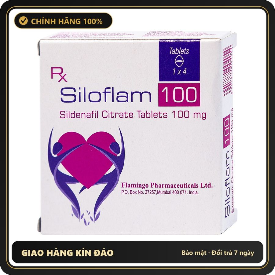 (Che Tên) Viên Uống Siloflam 100mg Giao Nhanh Toàn Quốc