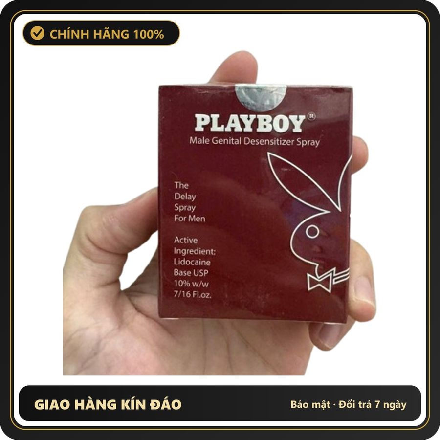 (Che Tên) Xịt Phòng Chính Hãng Laura Playboy Red 5ml Hộp Trắng Kín