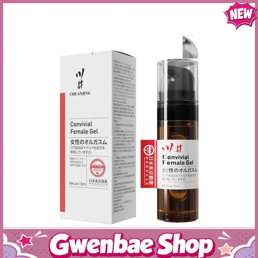 Kawaii CJ Japan Convivial Female - Gel cho nữ chai 15ml - Gwen Shop Chính Hãng