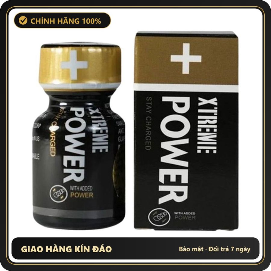(Che Tên) Popper Xtreme Power 10ml Chính Hãng Mỹ USA PWD 533075 Cao Cấp Bảo Đảm