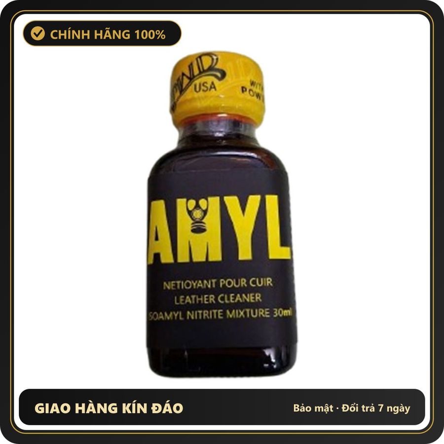 (Che Tên) Poppers Amyl 30ml 536049 Bảo Mật Tuyệt Đối
