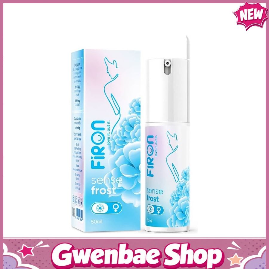 Firon Sense Frost - Gel cho nữ bạc hà chai 50ml - Gwen Shop Chính Hãng