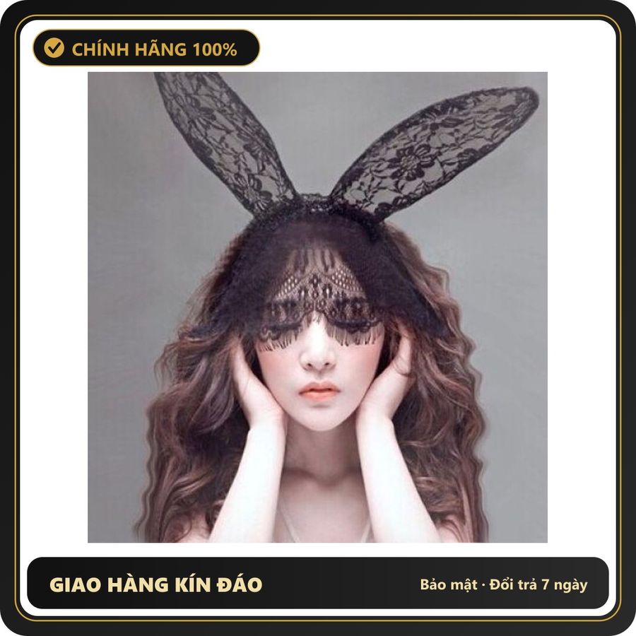 (Che Tên) Mặt Nạ Tai Thỏ Dài Dễ Thương - Phụ Kiện Hóa Trang Độc Đáo Cho Tiệc và Lễ Hội - Nổi Bật Giữa Đám Đông - Hàng Mới Về