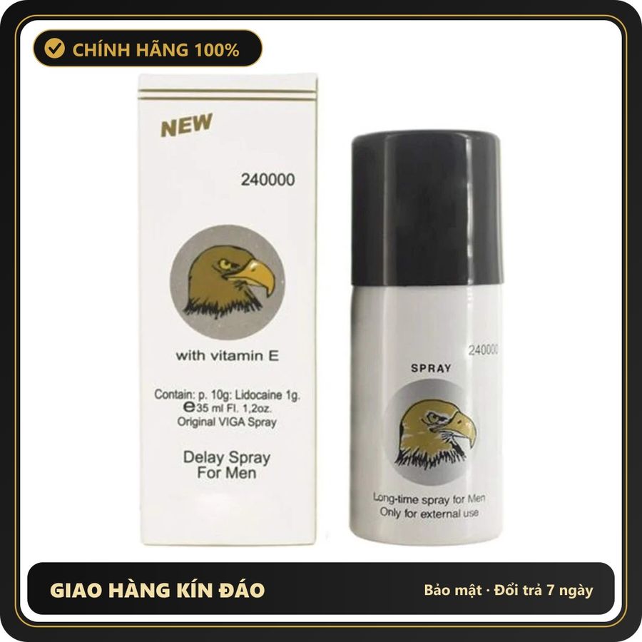 (Che Tên) Xịt Phòng Đức - Super Viga 240000 – 45ml Chuẩn Auth