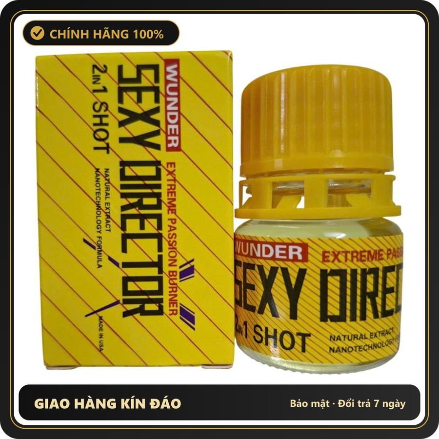 (Che Tên) Popper Sexy Director 20ml Chính Hãng Cao Cấp Bảo Đảm