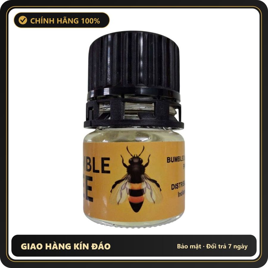 (Che Tên) Popper Bumble Bee Con Ong – Cực Mạnh, Cực Sướng 20ml Bảo Mật Tuyệt Đối
