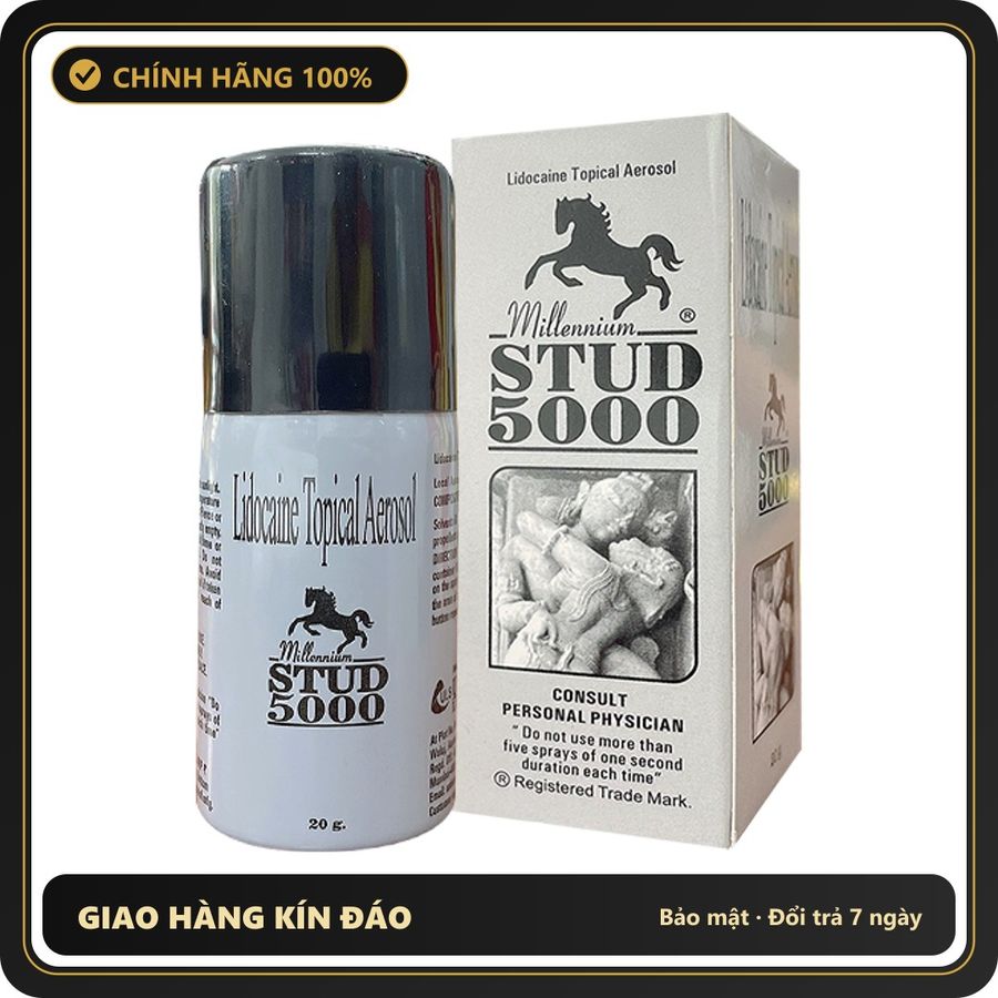 (Che Tên) Xịt India Stud 5000 – Kéo Dài Thời Gian – 45ml 560959 - Hàng Mới Về
