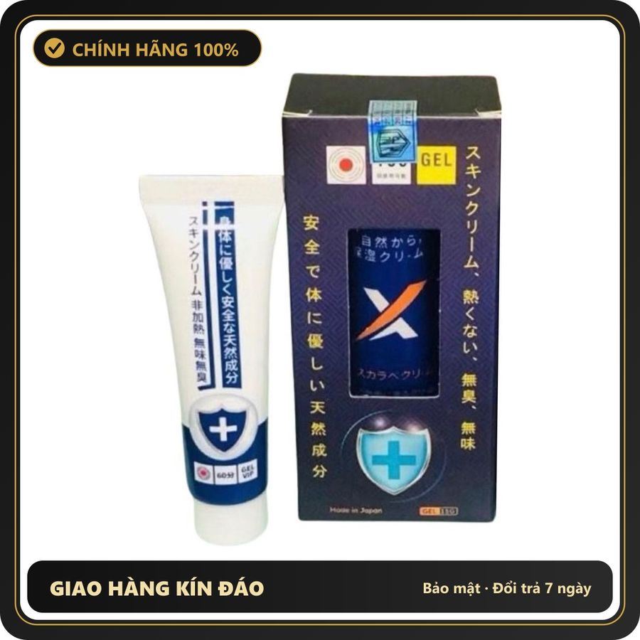 (Che Tên) Kem Bôi Kéo Dài Cho Nam Cream Vip Nhật Bản 15G Chính Hãng 561185 Cao Cấp Bảo Đảm