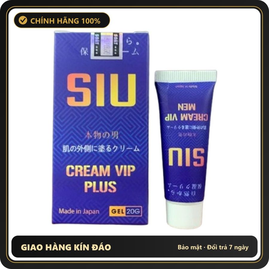 (Che Tên) Kem Siu Vip Plus Nhật Kem Bôi Ngoài Da Không Nóng Không Rát 561575 Giao Nhanh Toàn Quốc