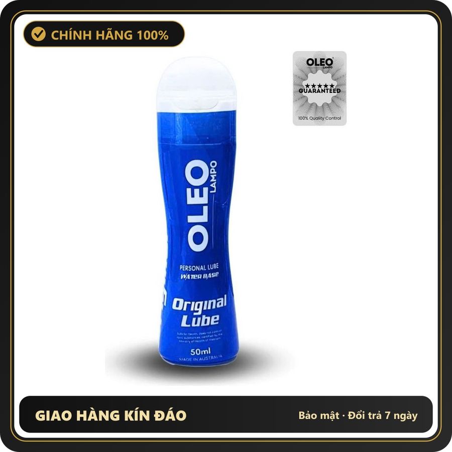 (Che Tên) Gell Bôi Trơn Oleo Lampo Original 50ml 569052 Chuẩn Auth