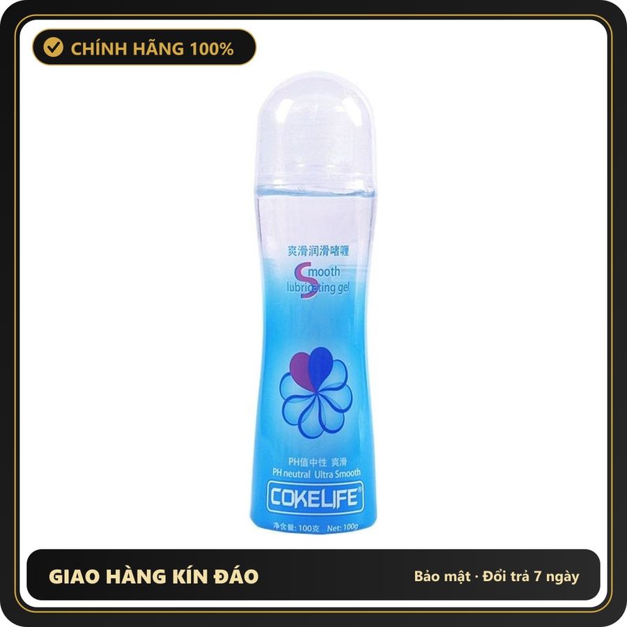 (Che Tên) Gell Bôi Trơn COKELIFE Jam PH Neutral Ultra Smooth Không Mùi Vị – 100ml - Hàng Mới Về