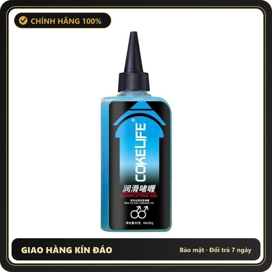 (Che Tên) Gell Bôi Trơn Cokelife SuperMan Màu Xanh Mát Lạnh 160g Giao Nhanh Toàn Quốc