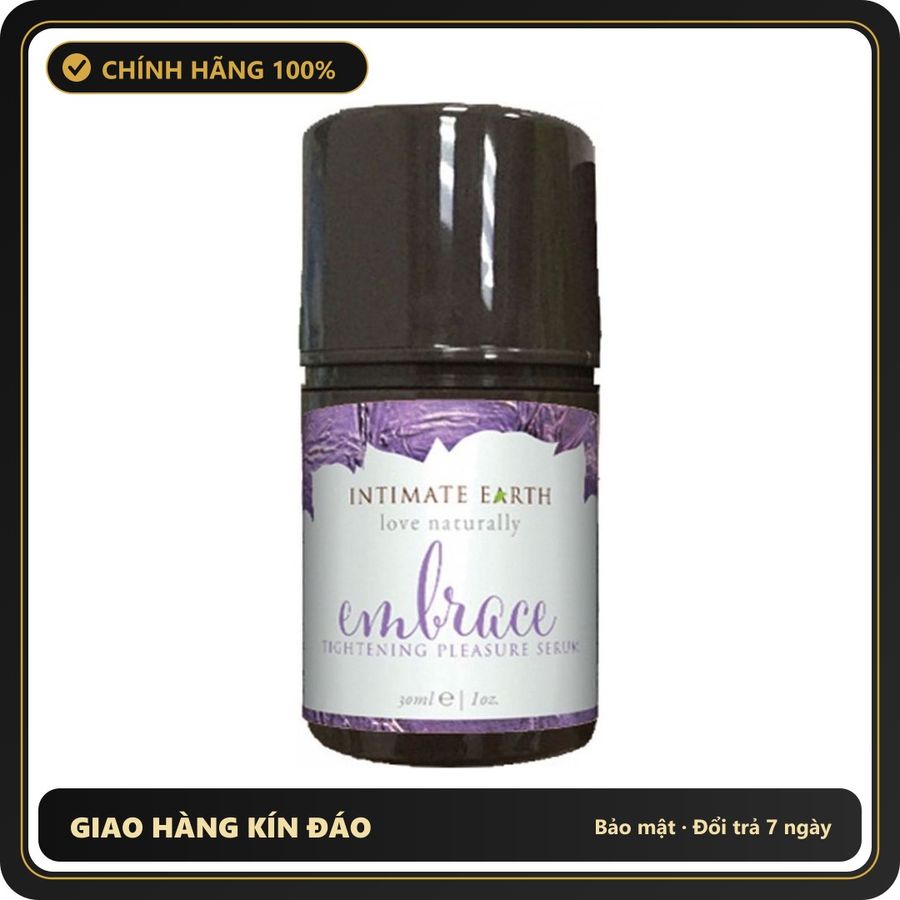 (Che Tên) Gell Se Khít Âm Đạo Embrace Tăng Khoái Cảm Dành Cho Nữ Hộp Trắng Kín