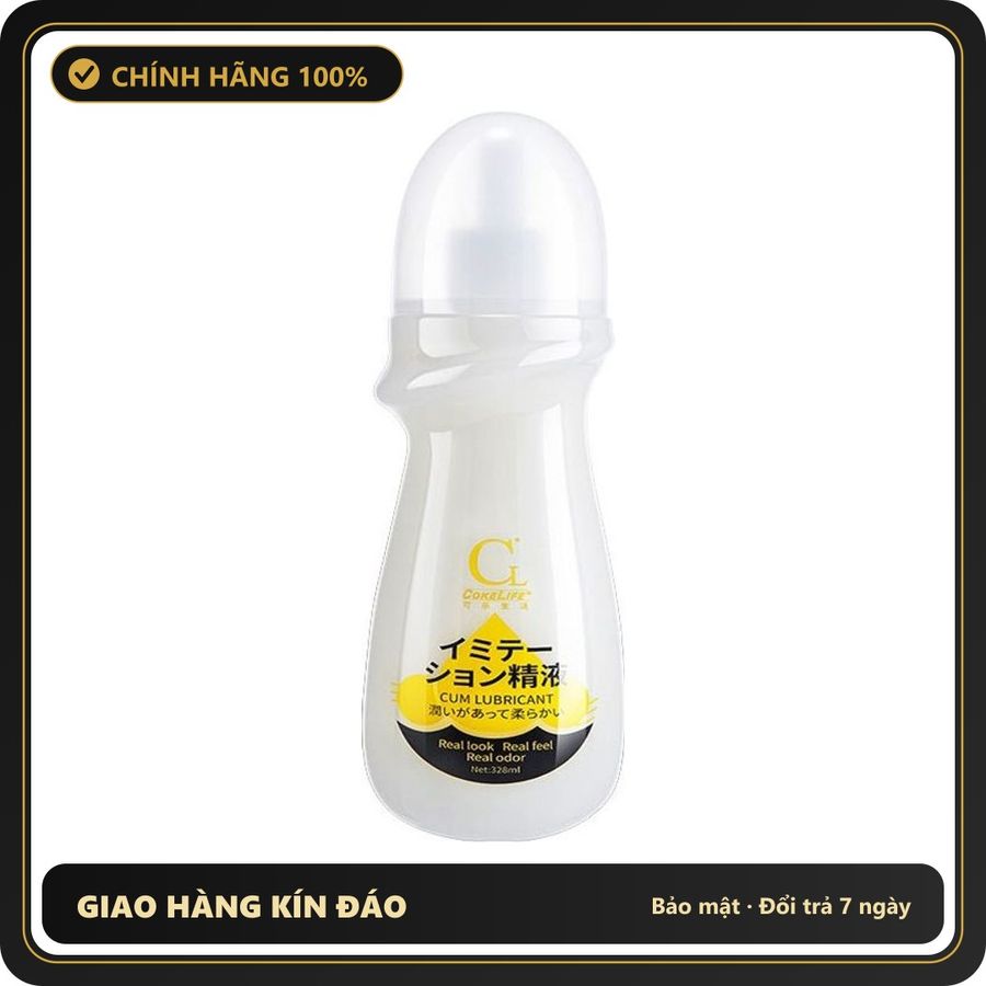 (Che Tên) Gell Bôi Trơn COKELIFE Mô Phỏng Tinh Trùng 328ml Gel Massage Gốc Nước Chuẩn Auth