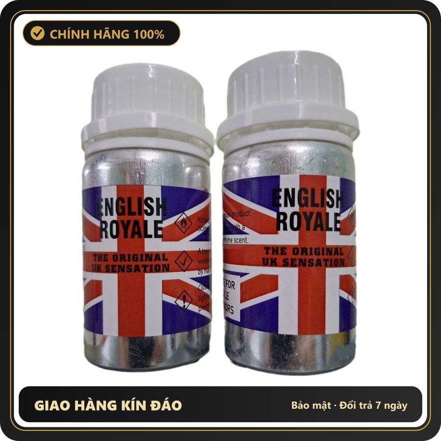 (Che Tên) Popper Khô English Royale Chính Hãng Hỗ Trợ 24/7