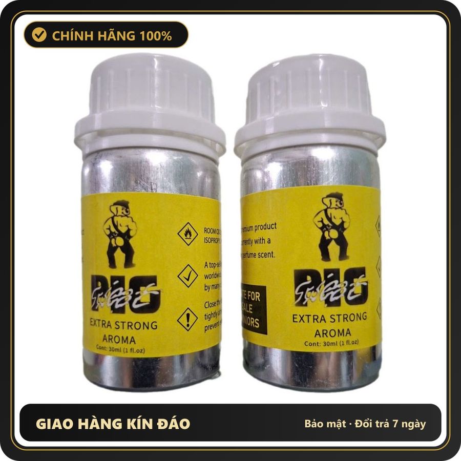 (Che Tên) Popper Khô Pig Sweet Extra Strong Aroma 30ml Bảo Mật Tuyệt Đối