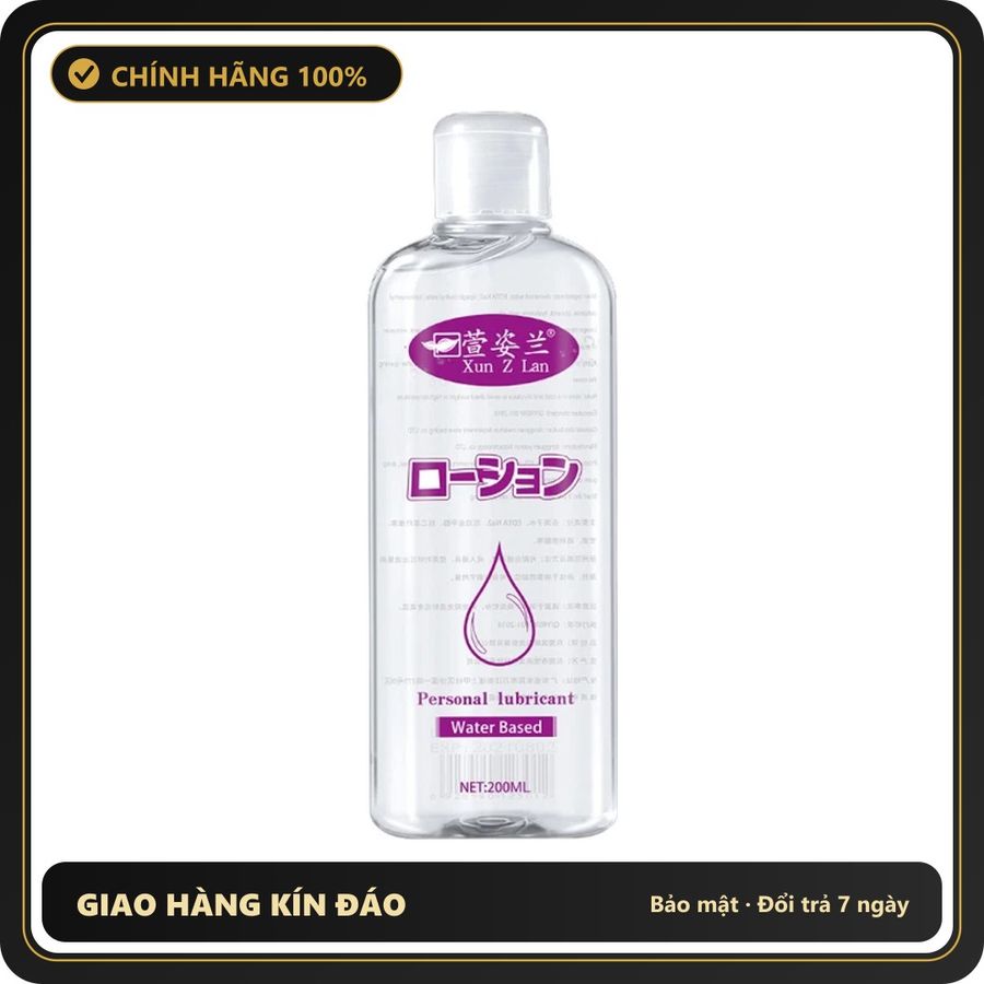 (Che Tên) Gell Bôi Trơn Xun Z Lan - Chai 200ml Hỗ Trợ 24/7