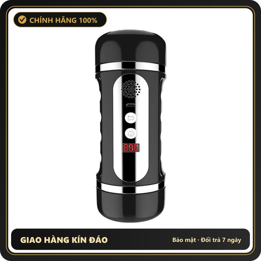 (Che Tên) Âm Đạo Giả 2 Đầu Jiuai ADG011 Có Âm Thanh Như Thật 610236 Hỗ Trợ 24/7