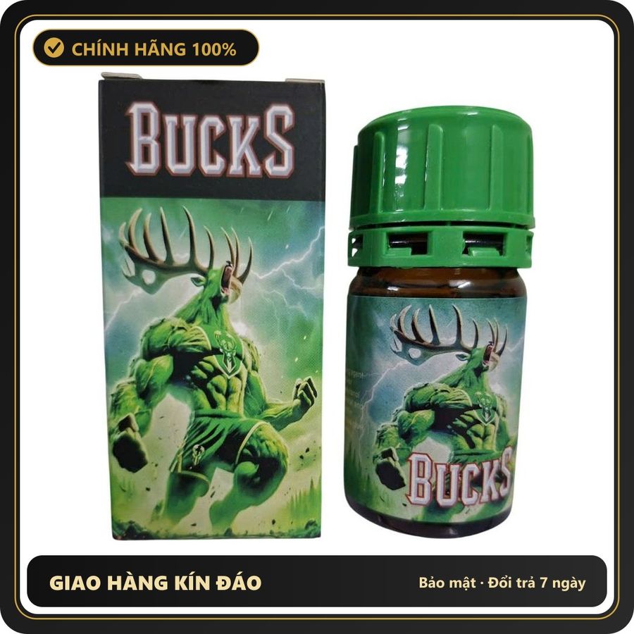 (Che Tên) Popper Bucks USA Chính Hãng 40ml Hộp Trắng Kín