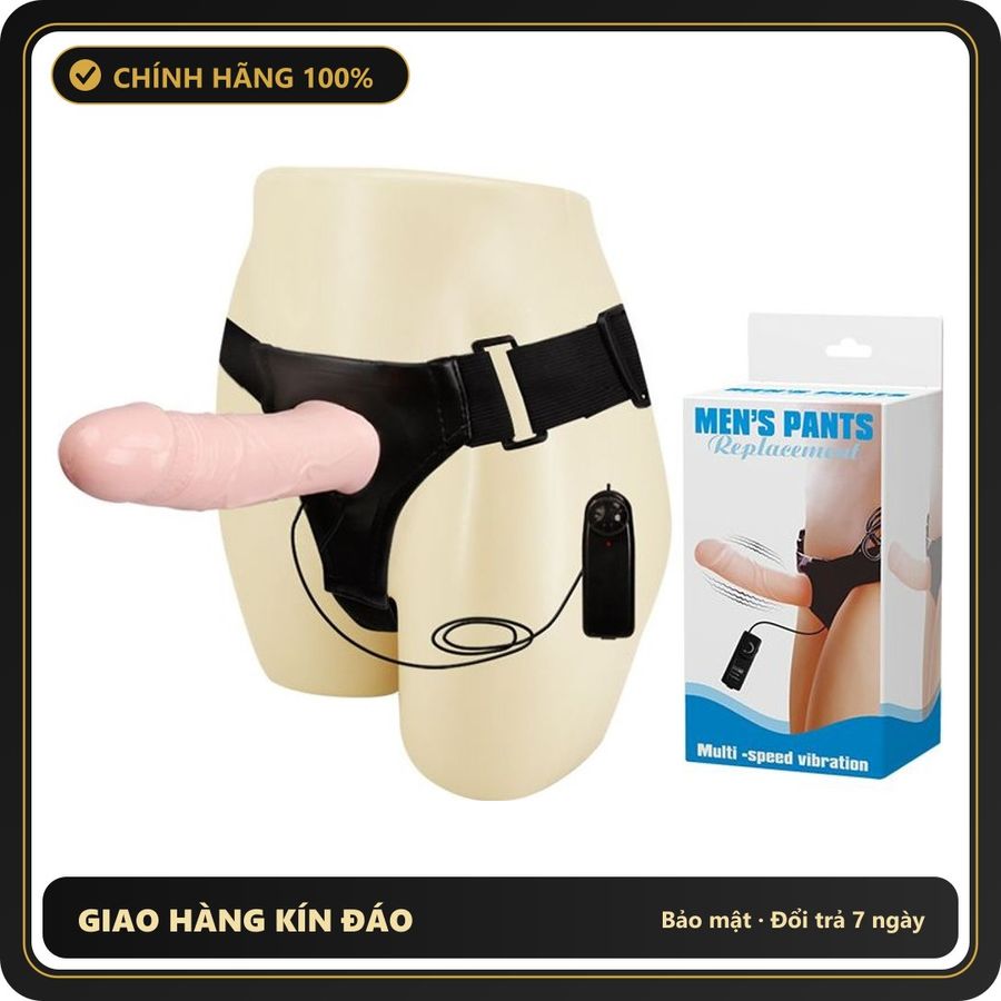 (Che Tên) Dương Vật Giả Dây Đeo Baile Men's Pants Replacement Cao Cấp Bảo Đảm