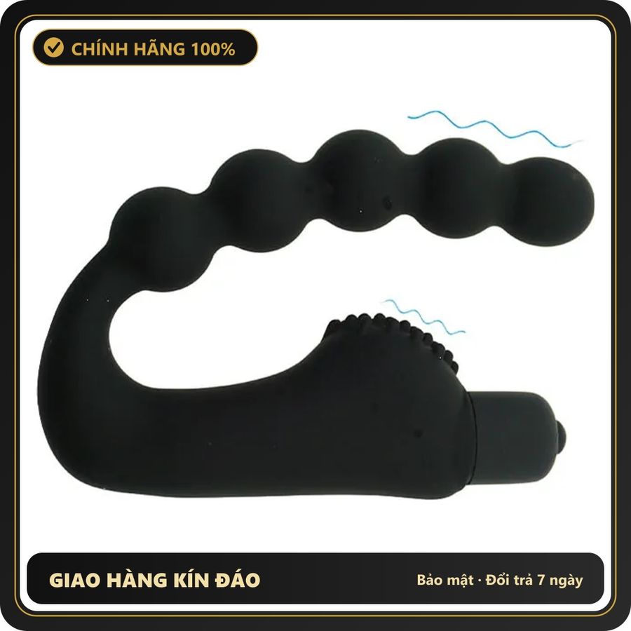 (Che Tên) Dụng Cụ Kích Thích Hậu Môn Cho Gay Lovetoy Silicon Siêu Mềm 646932 Hộp Trắng Kín