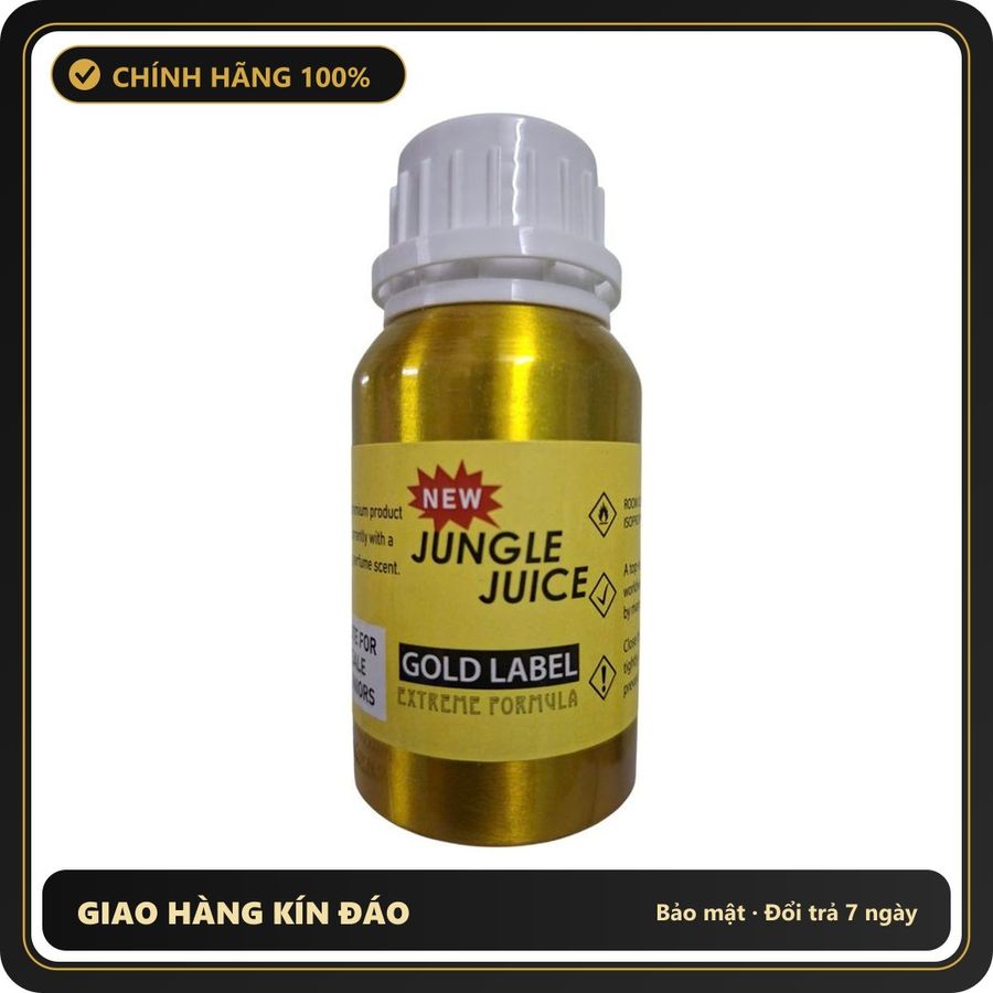 (Che Tên) Popper Khô Jungle Juice Gold Label USA Siêu Mạnh Giao Nhanh Toàn Quốc