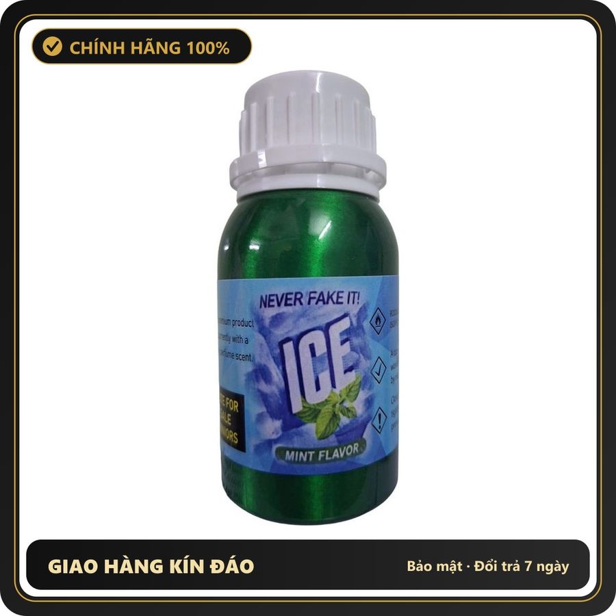 (Che Tên) Popper Khô USA ICE Never Fake It Hương Bạc Hà Siêu Mạnh Chuẩn Auth
