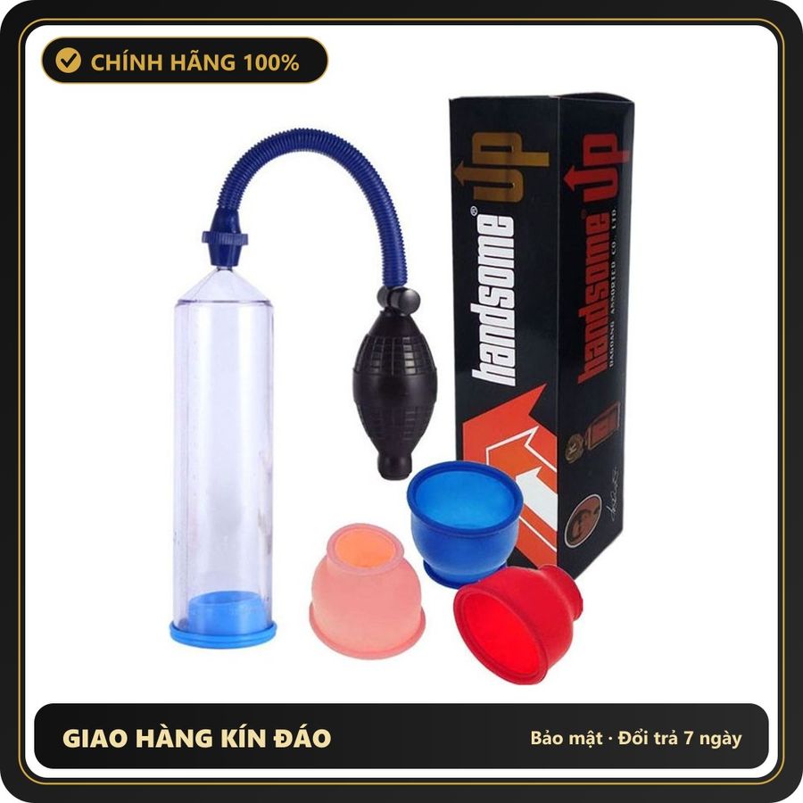 (Che Tên) Máy Tập Làm To Dương Vật Handsome Up 648450 Chuẩn Auth