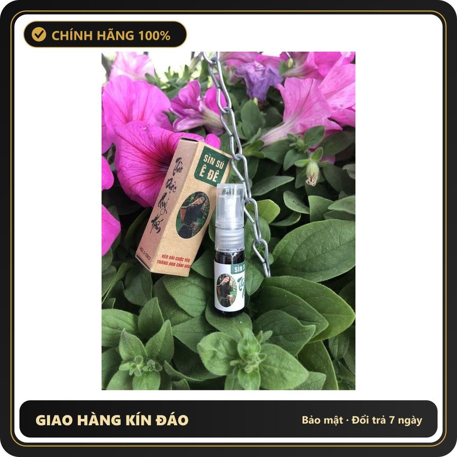 (Che Tên) Sìn Sú Xịt Ê-Đê Chai 3ml Hỗ Trợ 24/7