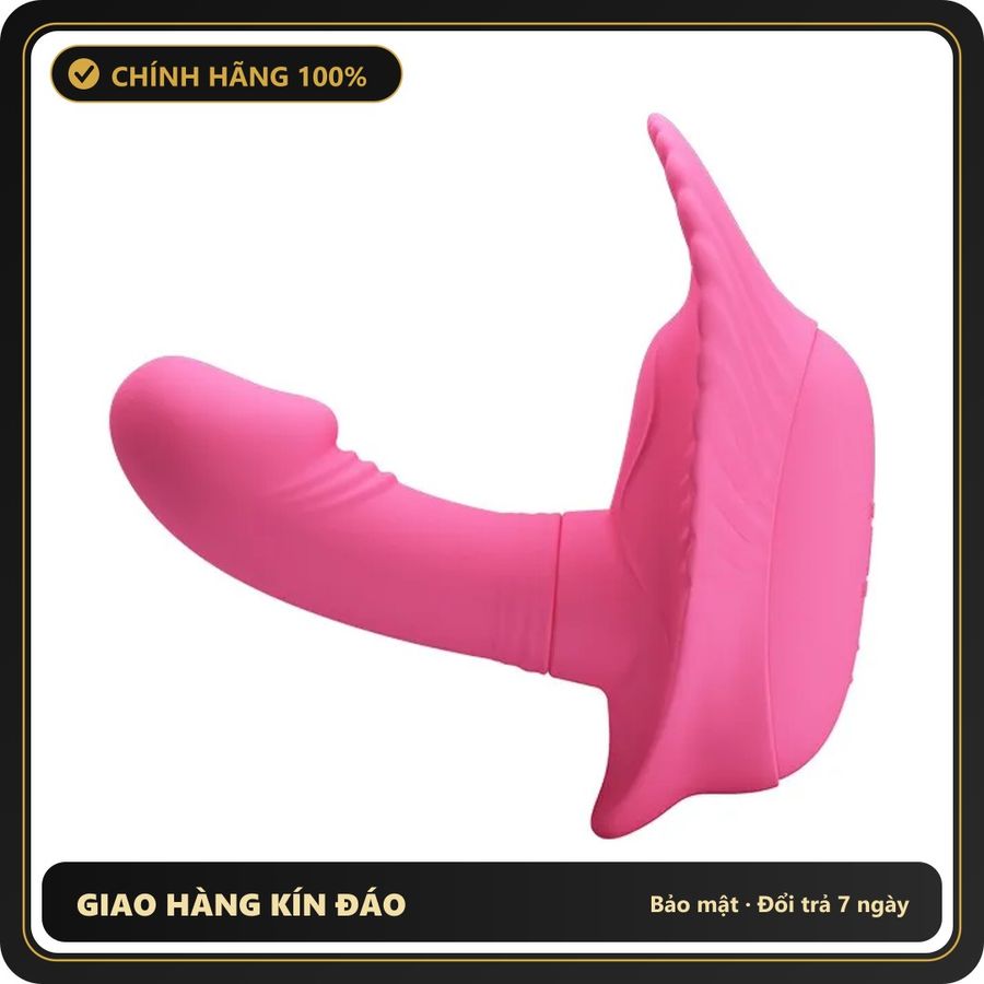 (Che Tên) Dương Vật Giả Pettylove Fancy Clamshell Điều Khiển Từ Xa 30 Chế Độ Rung 650695 Giao Nhanh Toàn Quốc