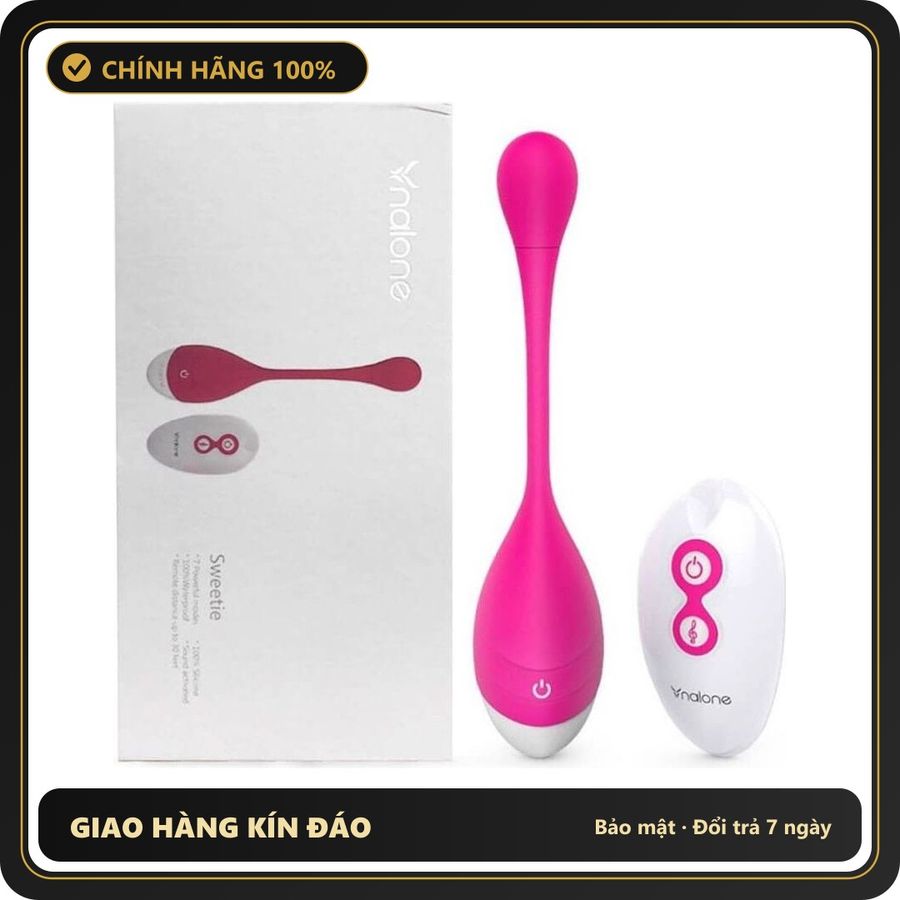 (Che Tên) Trứng Rung Điều Khiển Từ Xa Nalone Sweetie 650952 Hỗ Trợ 24/7