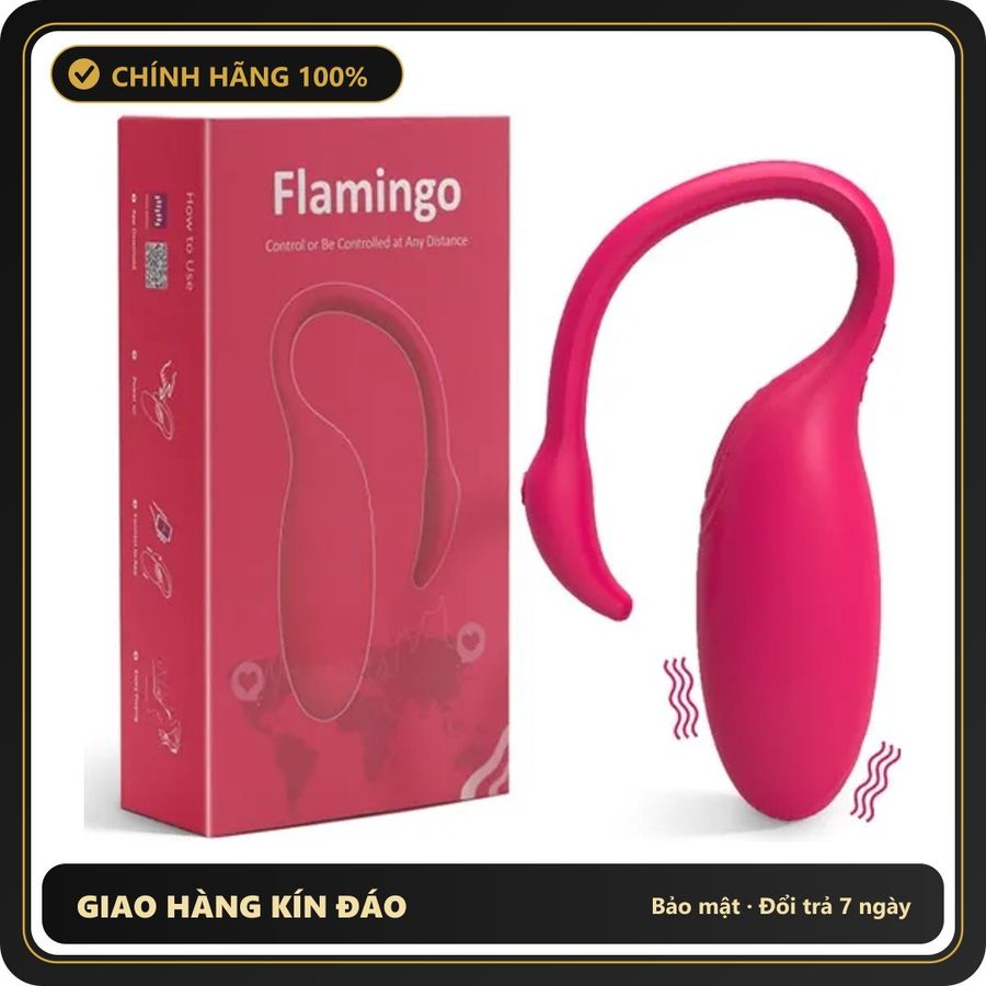 (Che Tên) Trứng Rung Hồng Hạc Magic Motion Flamingo Kết Nối Bluetooth 651108 Cao Cấp Bảo Đảm