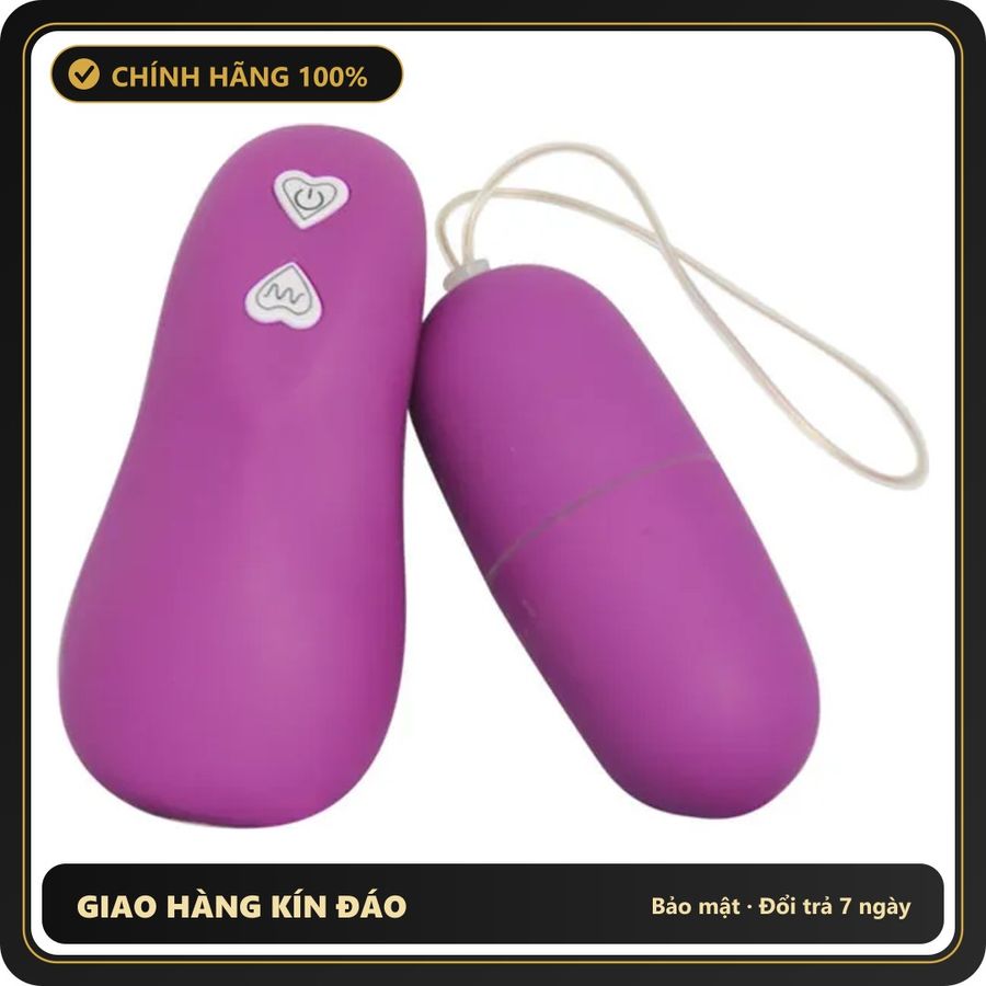 (Che Tên) Trứng Rung Tình Yêu Điều Khiển Từ Xa Man Nuo 10 Cấp Độ Rung 653337 Cao Cấp Bảo Đảm