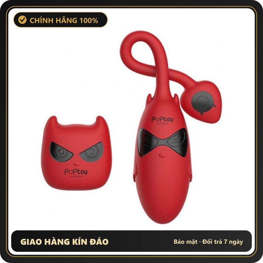 (Che Tên) Trứng Rung Tình Yêu Không Dây Evo Pop Toy Điều Khiển Từ Xa 656258 Hỗ Trợ 24/7